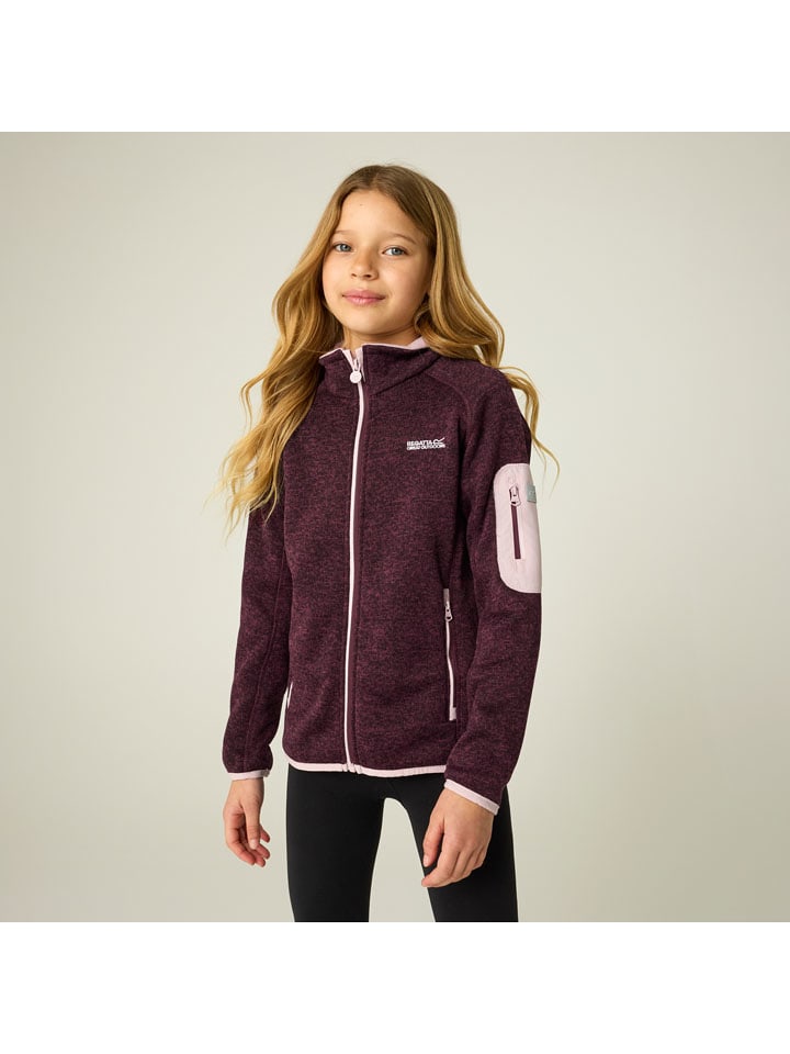 Fleece vest "Newhill" roze