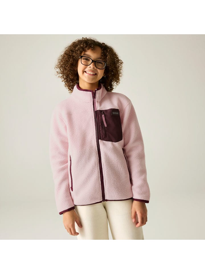 Fleece vest "Frankie" lichtroze