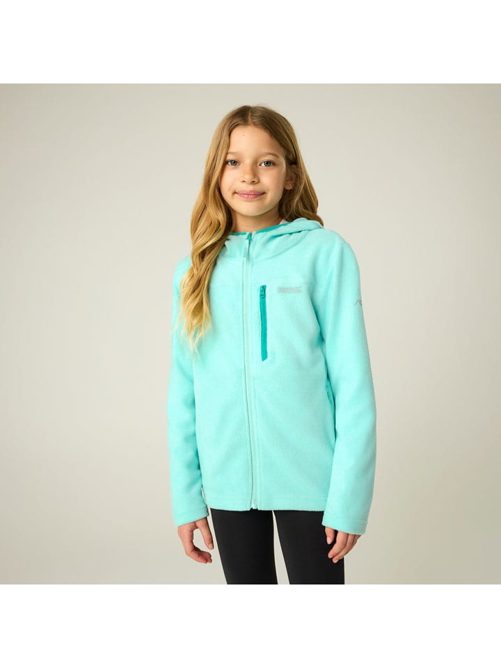 Fleece vest "Pandea" turquoise