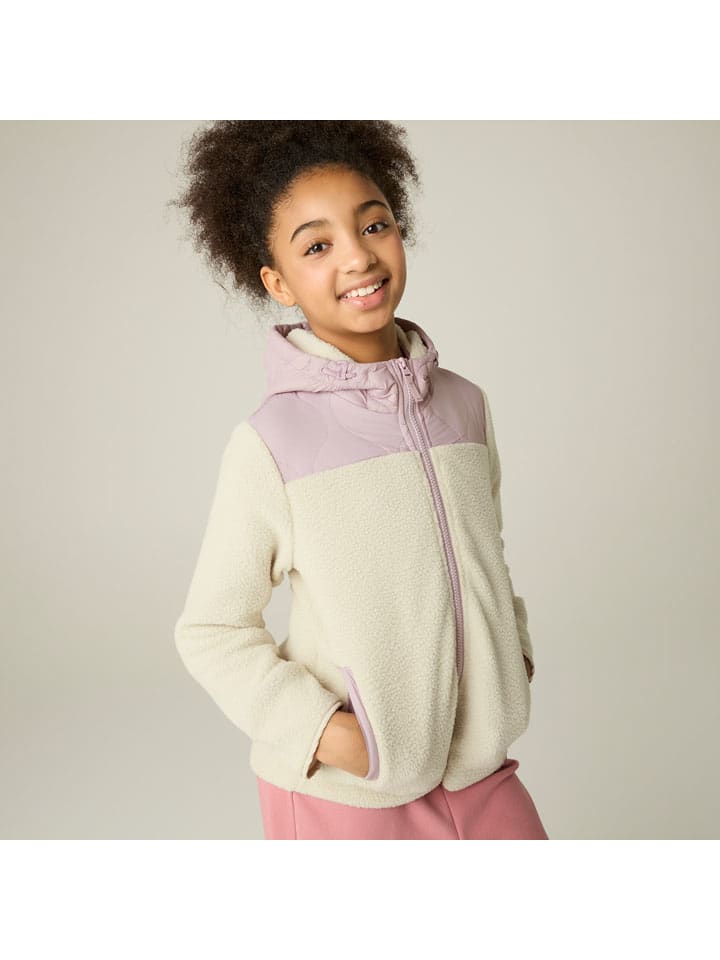 Hybridjacke "Myla" in Creme/ Rosa