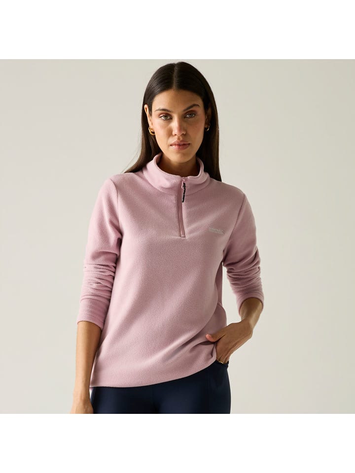 Fleece trui "Sweethart" lichtroze