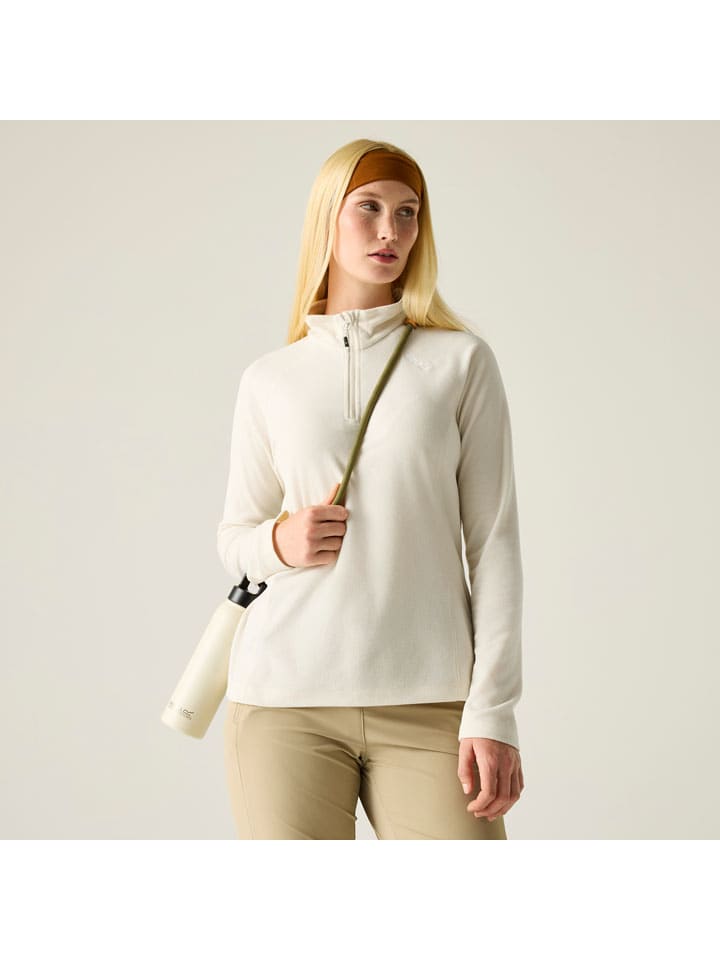 Fleecepullover "Fleecepullover "Montes"" in Creme