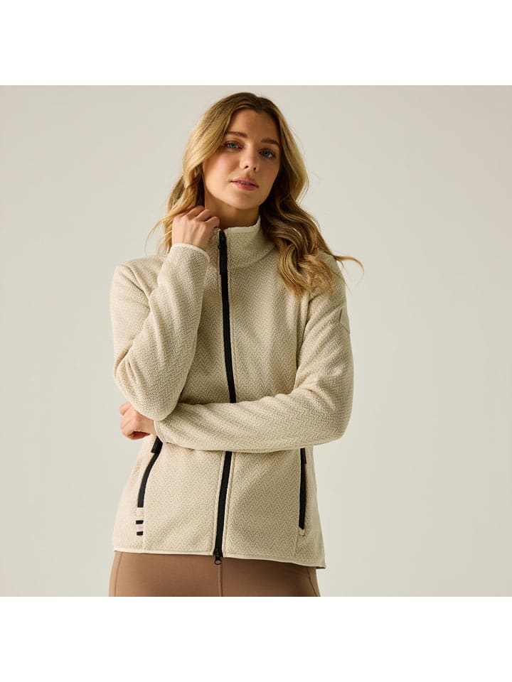 Fleecejacke "Elzie" in Beige