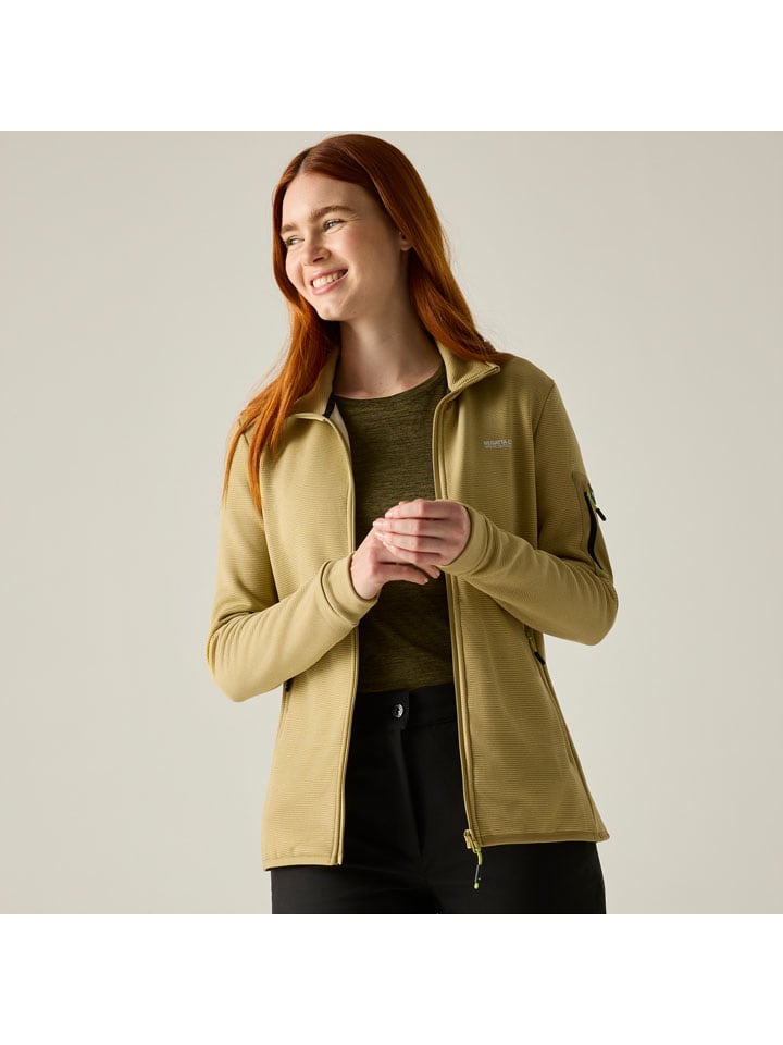 Fleecejacke "Lara" in Hellbraun