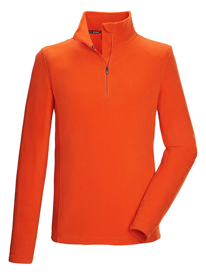Fleece trui rood