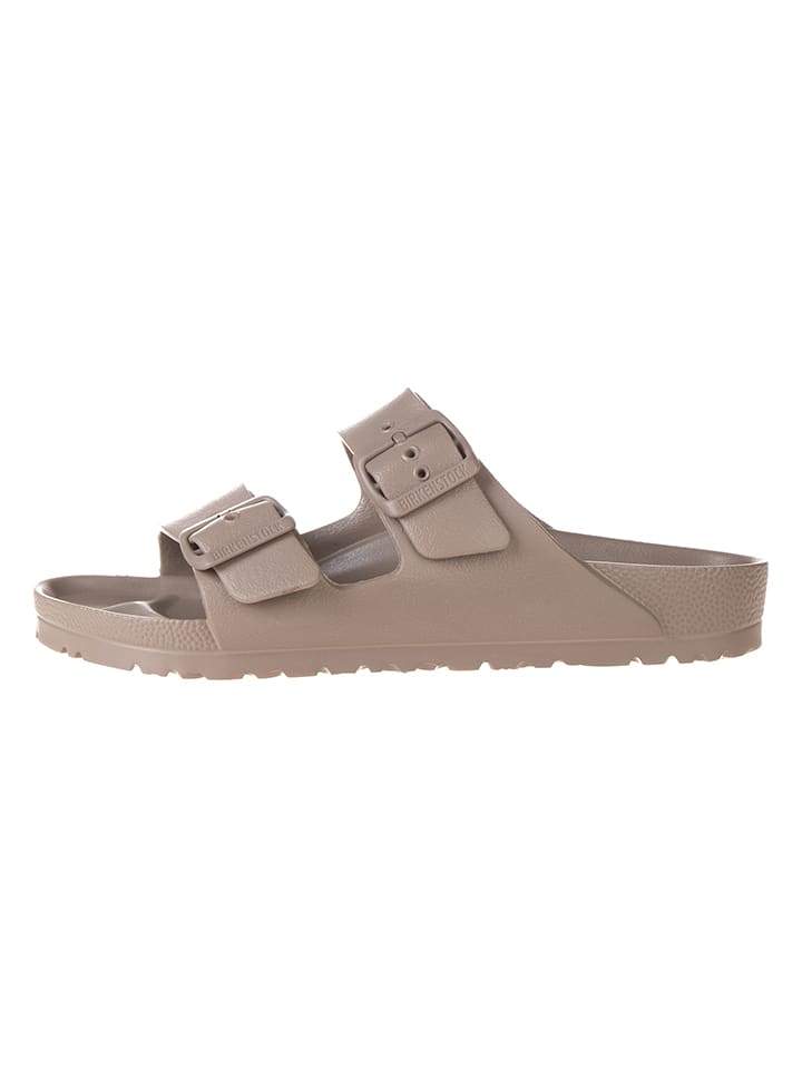 Pantoletten "Arizona" in Taupe