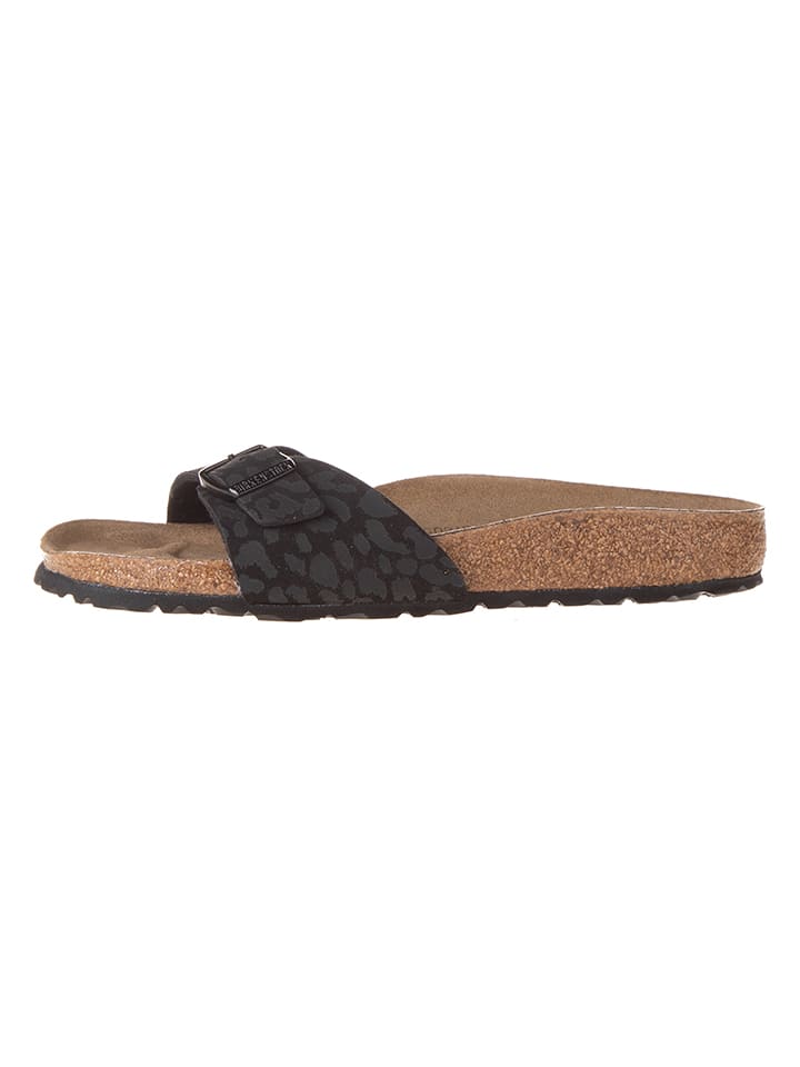Pantoletten "Madrid" in Schwarz