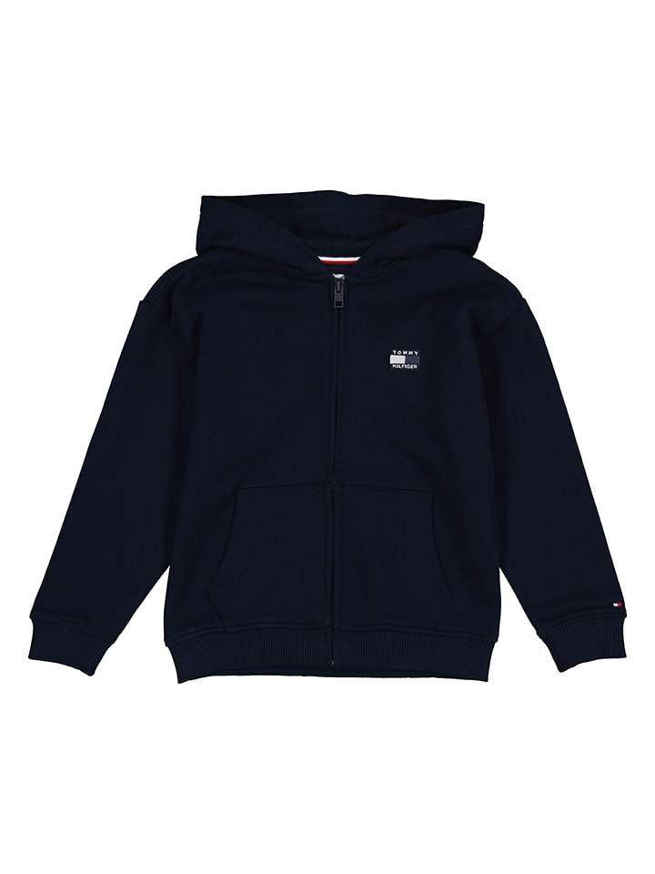 Sweatvest donkerblauw
