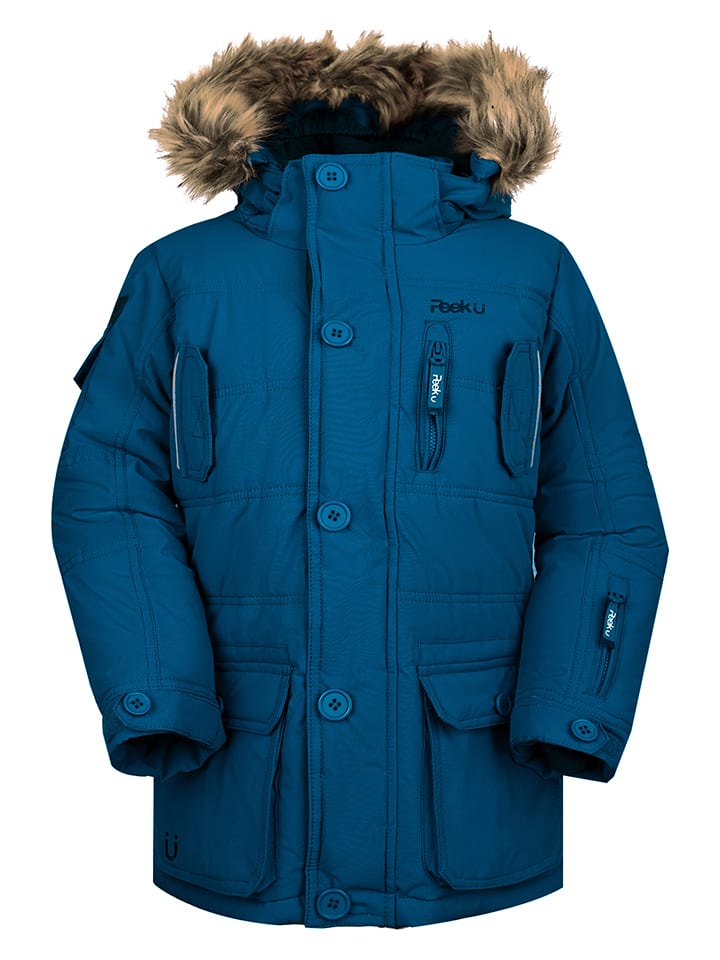 Winterparka "West" blauw