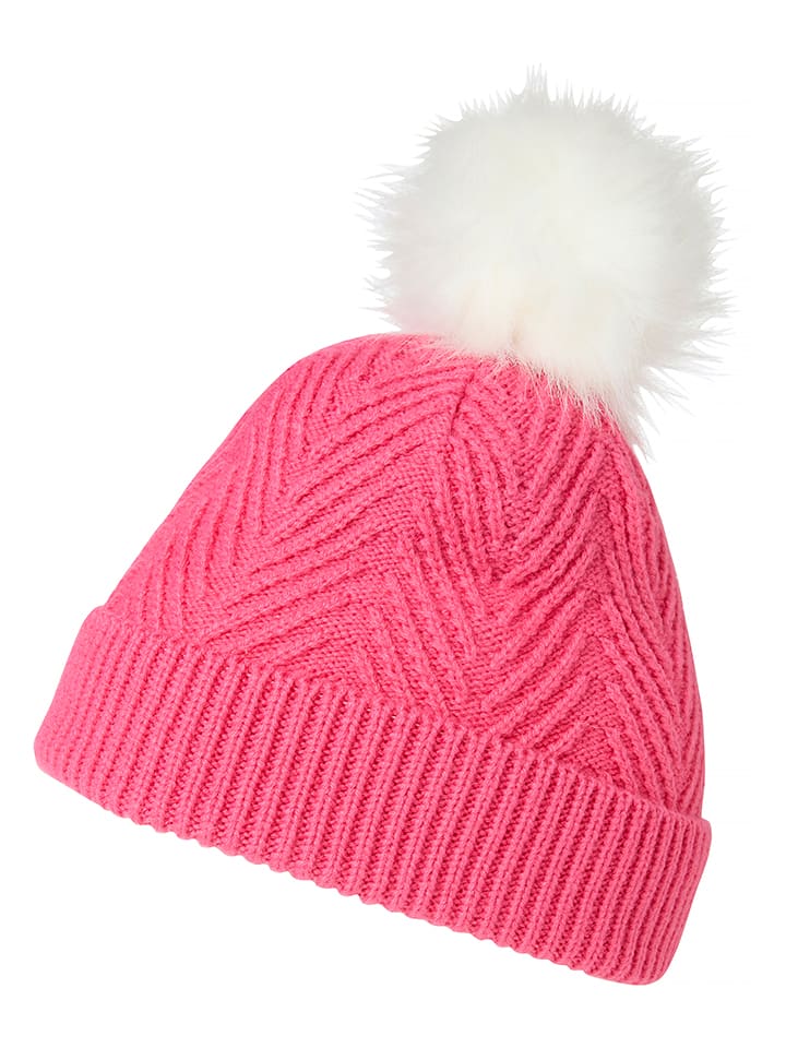 Czapka beanie "Lumi" w kolorze różowym