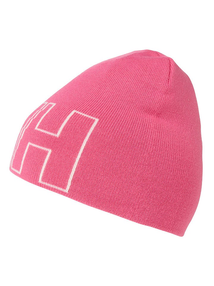 Czapka beanie "Outline" w kolorze różowym