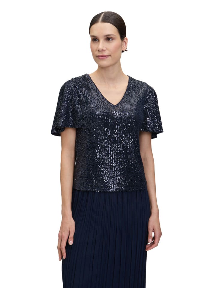 Blouse donkerblauw