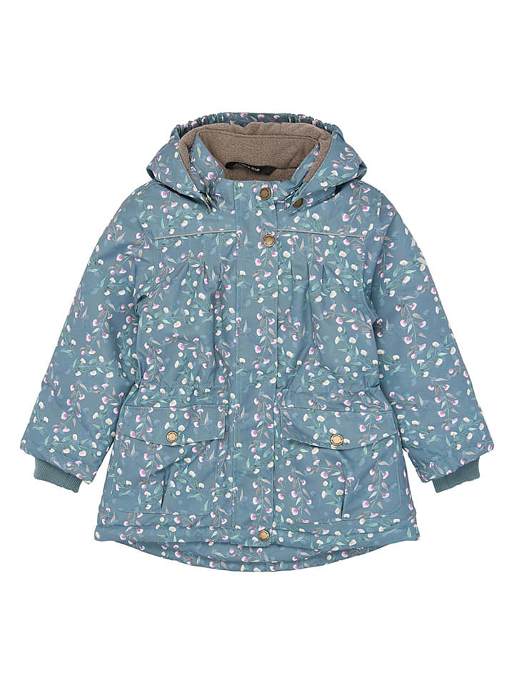 Winterjacke in Hellblau