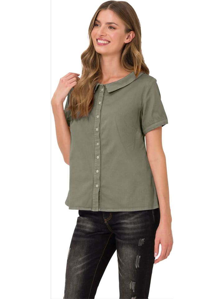 Bluzka w kolorze khaki