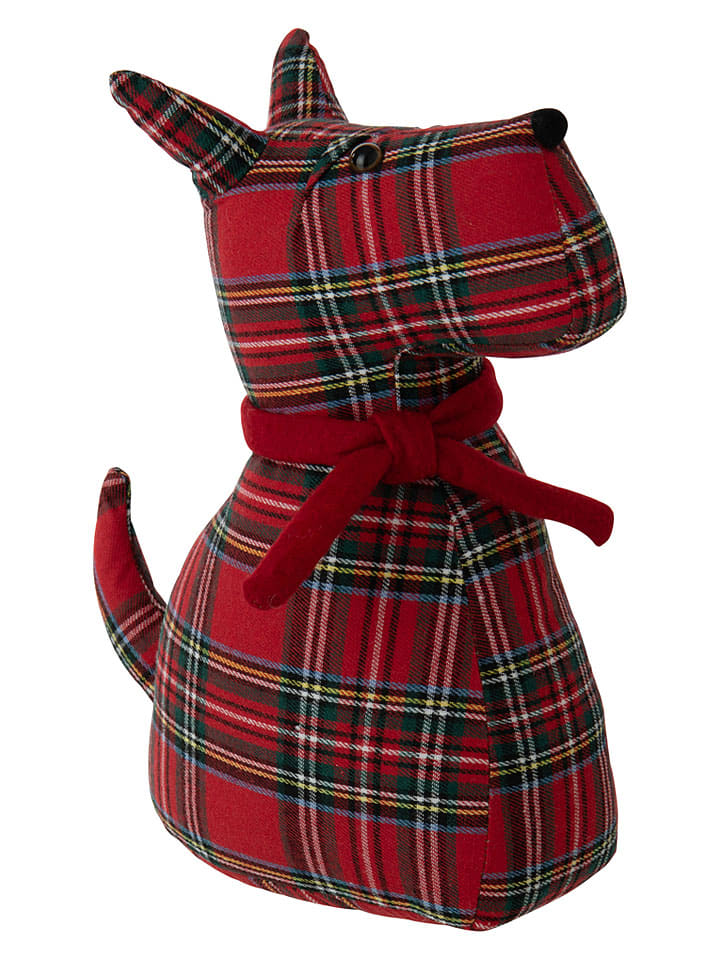 Türstopper in Rot - (B)25 x (H)34 x (T)15 cm