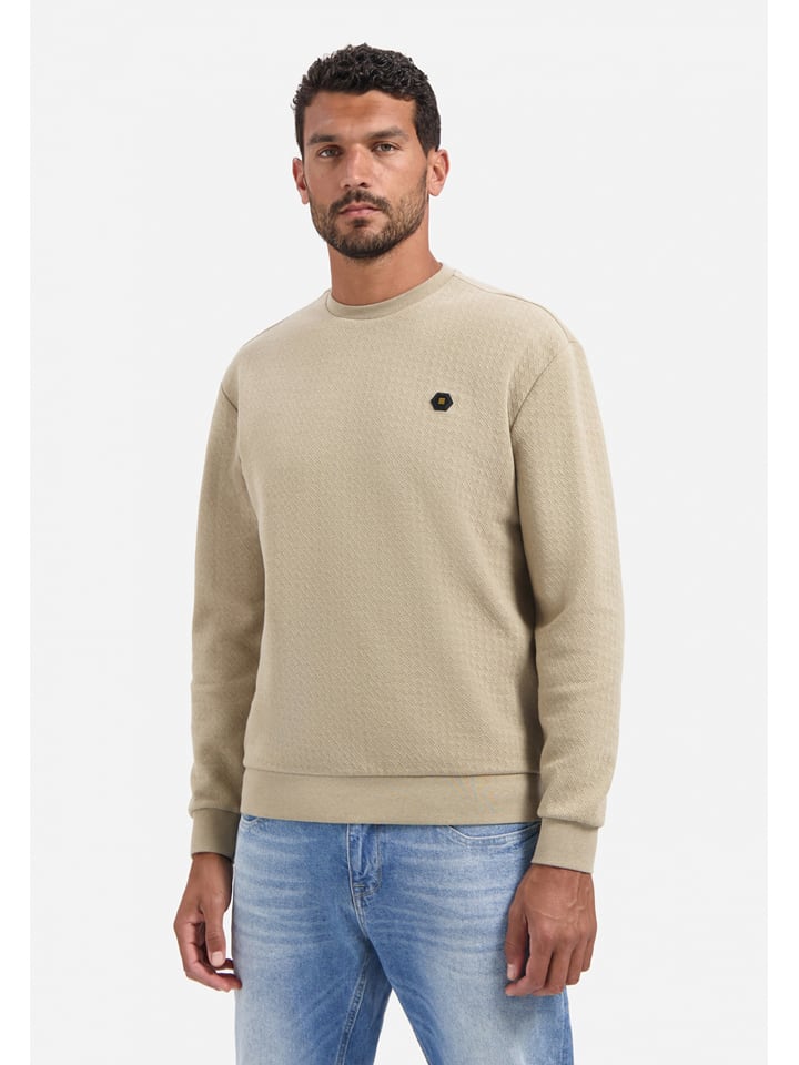 Sweatshirt in Beige