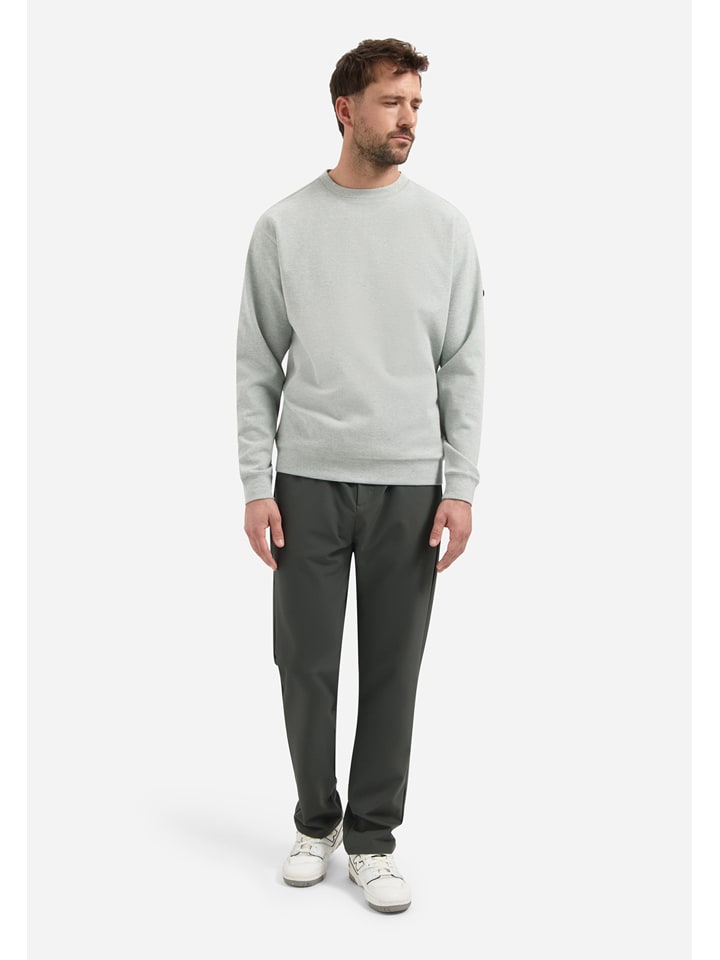Sweatshirt in Hellgrau
