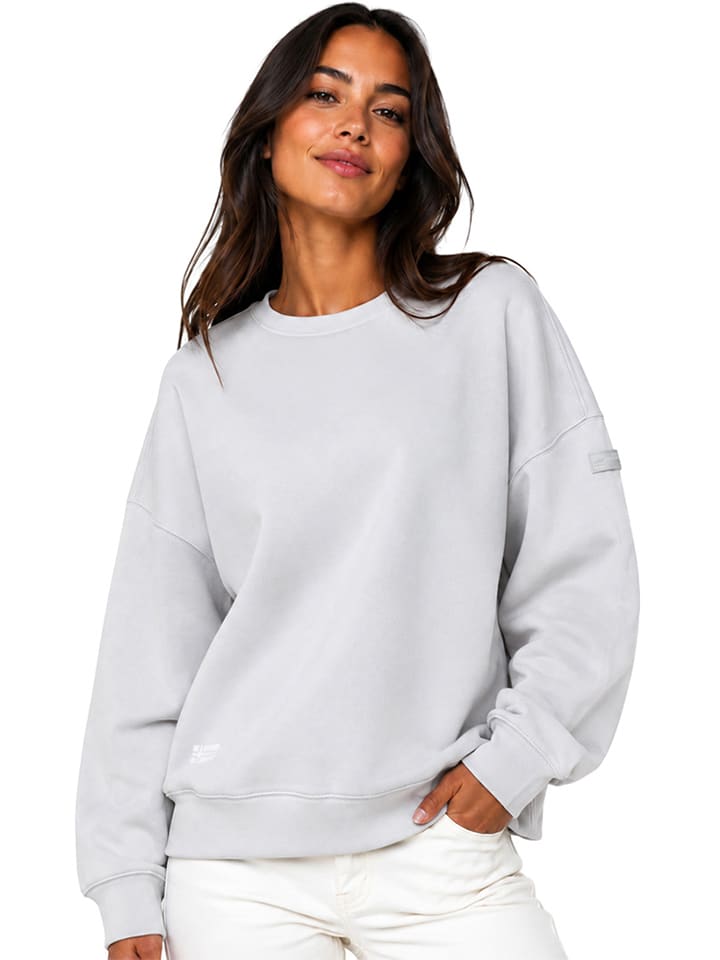 Bluza "Felicale" w kolorze jasnoszarym