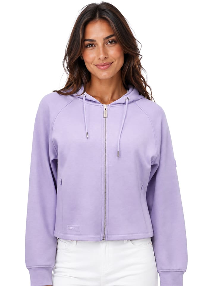 Sweatjacke "Fionale" in Lila