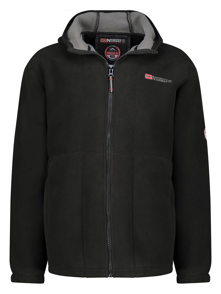 Fleecejacke "Torleon" in Schwarz