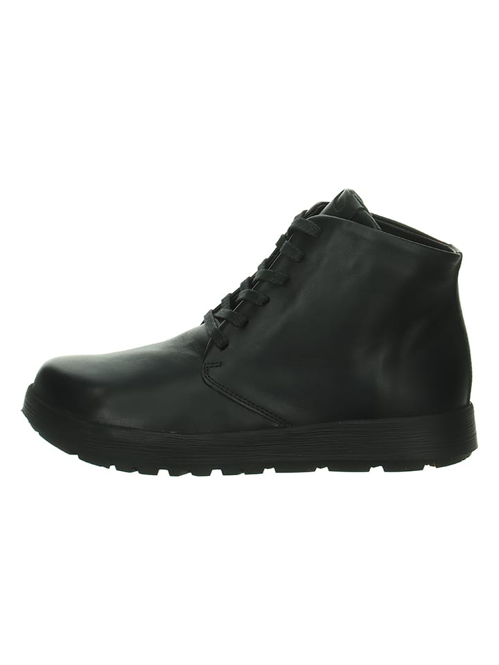 Leren boots "Comoda" zwart