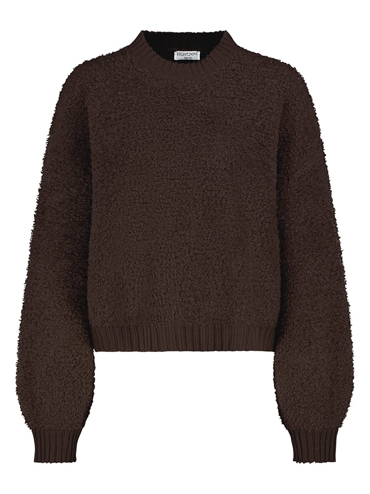 Pullover in Braun