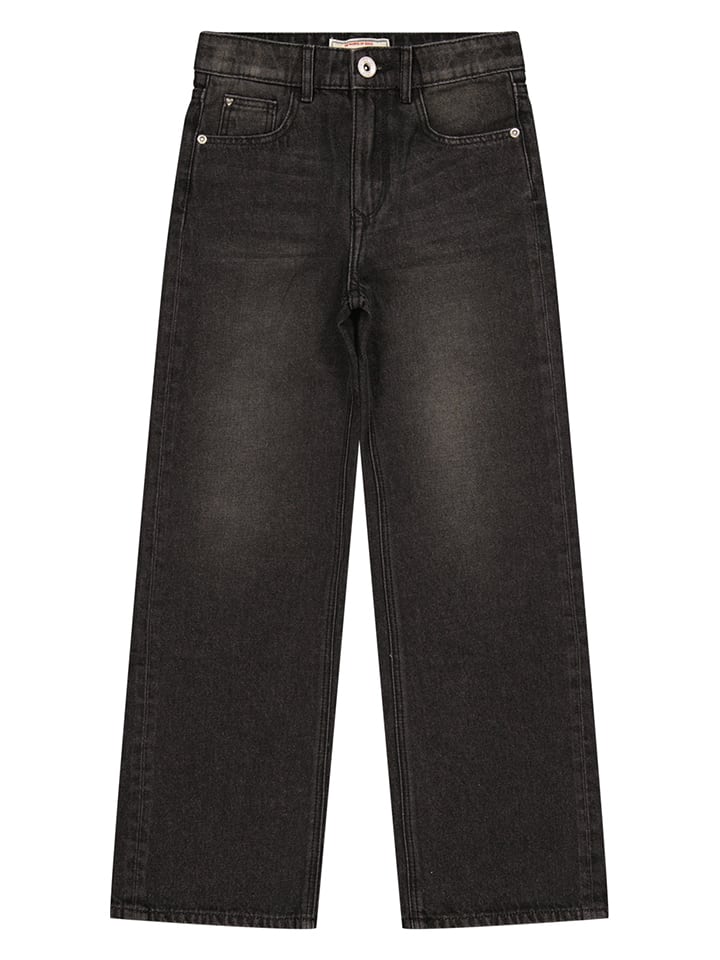 Spijkerbroek - comfort fit - zwart