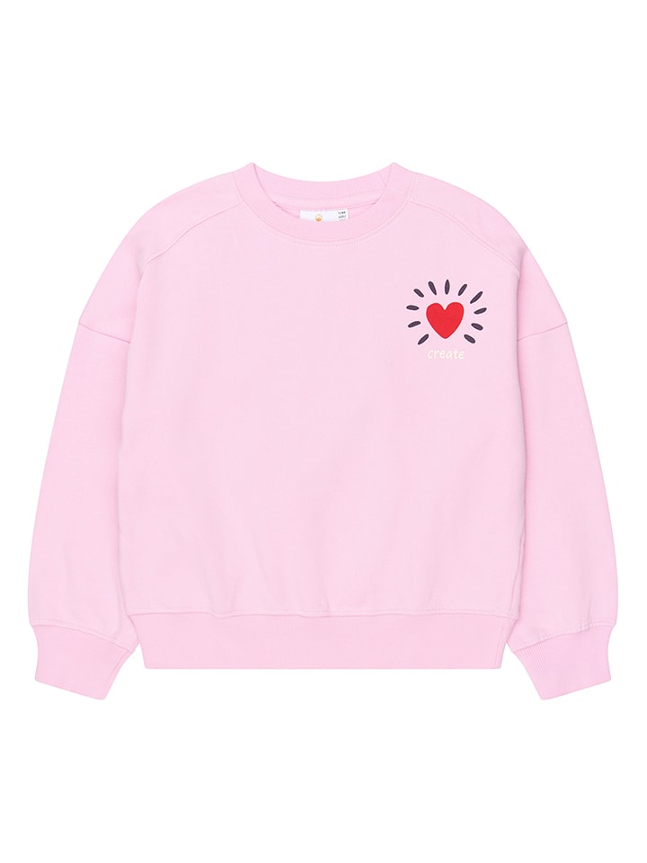 Sweatshirt "Vecious" lichtroze