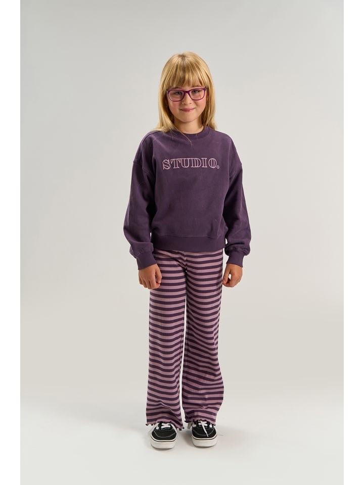 Sweatshirt "Velva" donkerblauw
