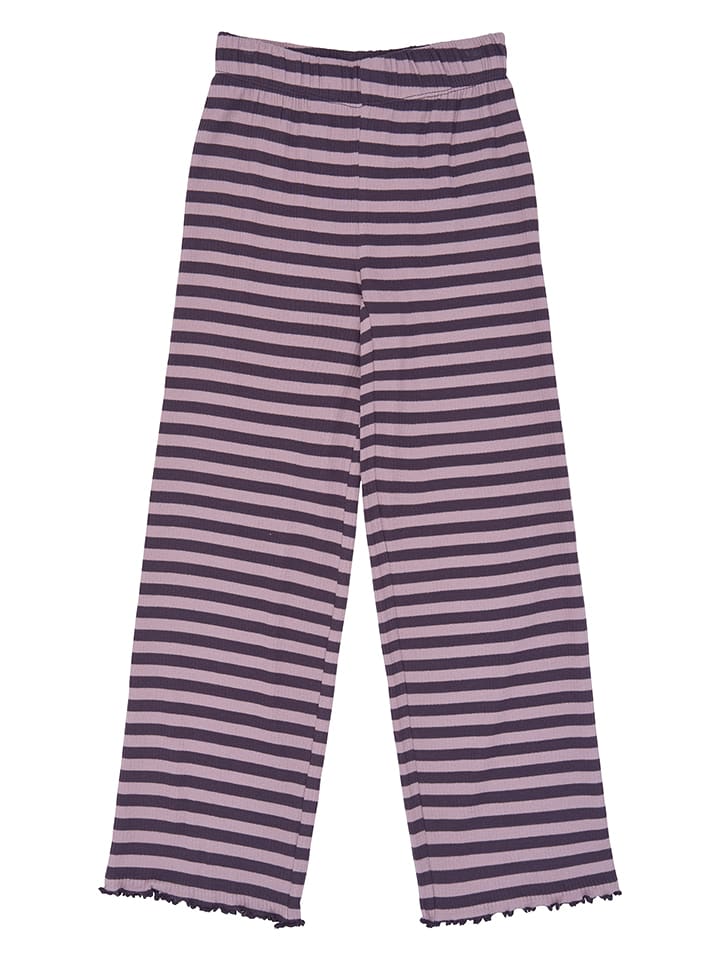 Hose "Moore" in Rosa/ Bordeaux