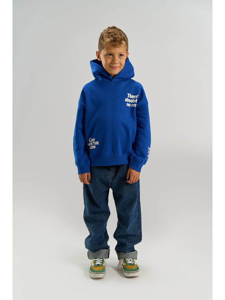 Hoodie "Vermont" in Blau