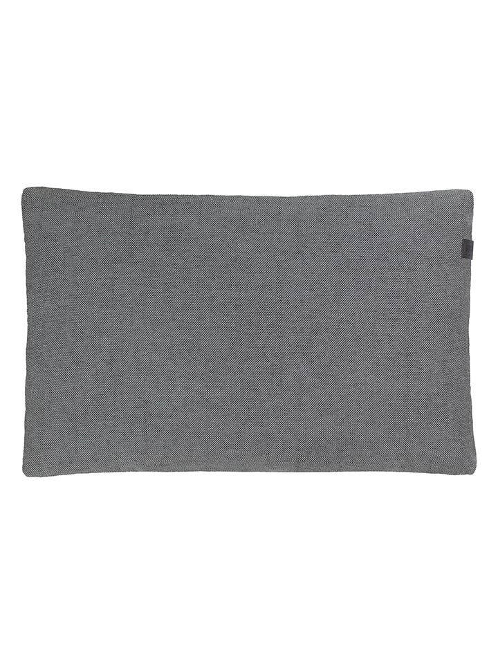 Kussenhoes ''Solo'' grijs - (L)38 x (B)58 cm