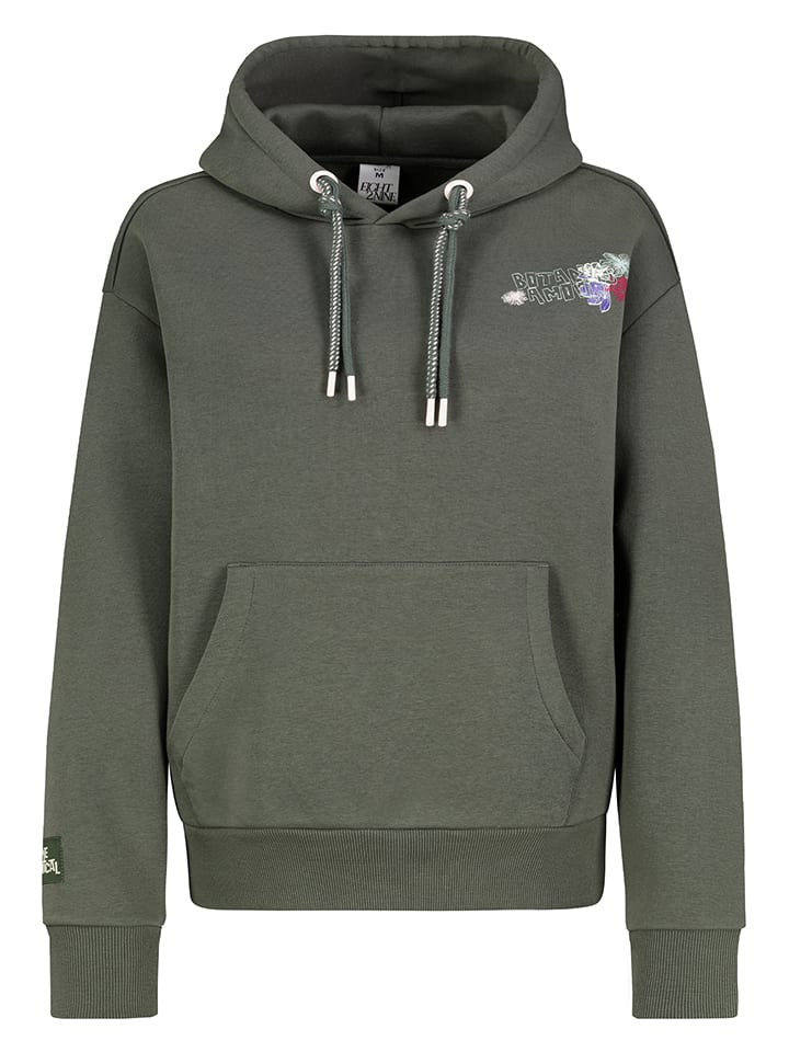 Hoodie in Dunkelgrün