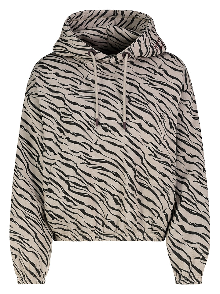 Bluza w kolorze kremowo-czarnym