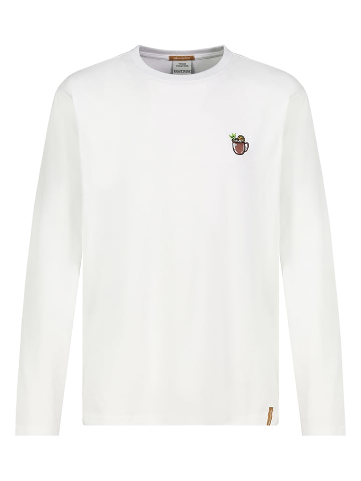 Longsleeve in Weiß