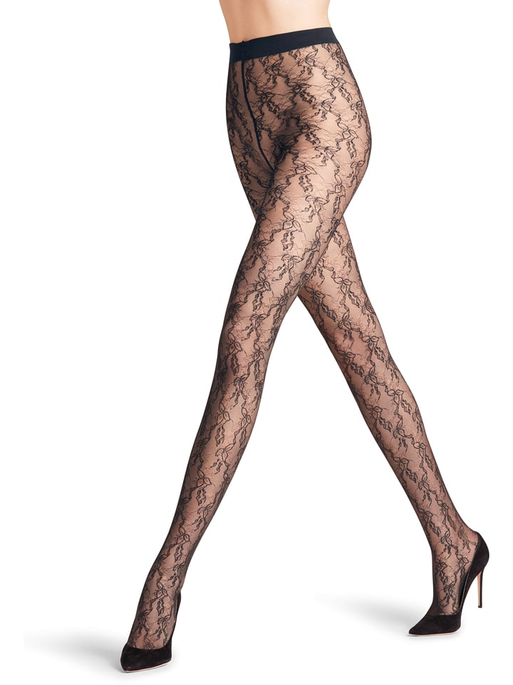 Strumpfhose "New Boheme" in Schwarz - 25 DEN