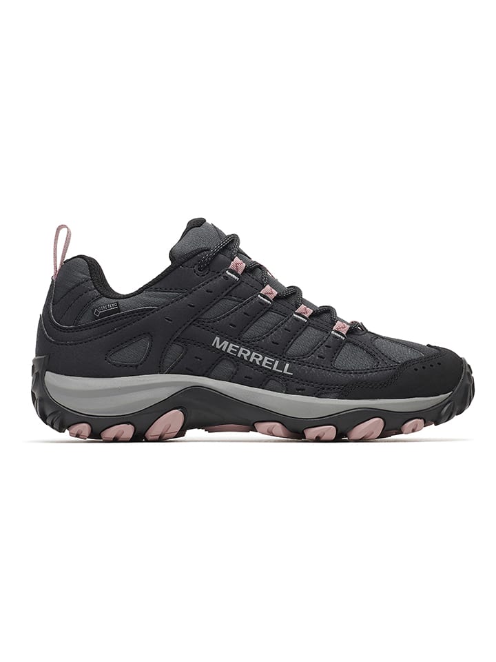 Skórzane buty trekkingowe "Accentor 4" w kolorze czarnym