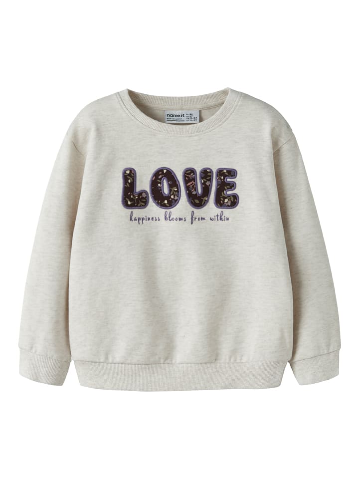Sweatshirt "Oclove" grijs
