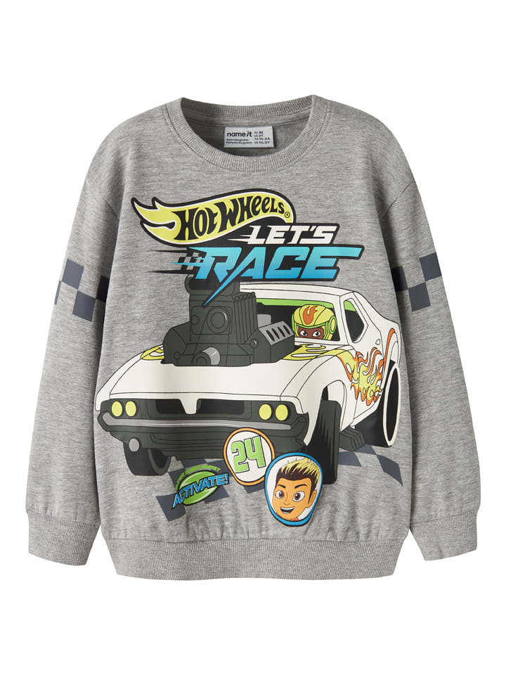Sweatshirt "Loan" in Grau
