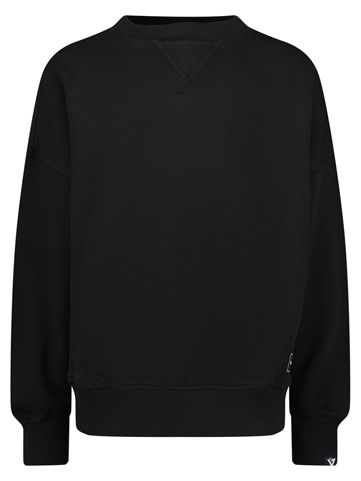 Sweatshirt "Nevy" in Schwarz