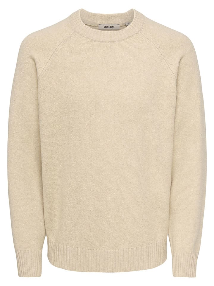 Sweter "Sejnar" w kolorze kremowym