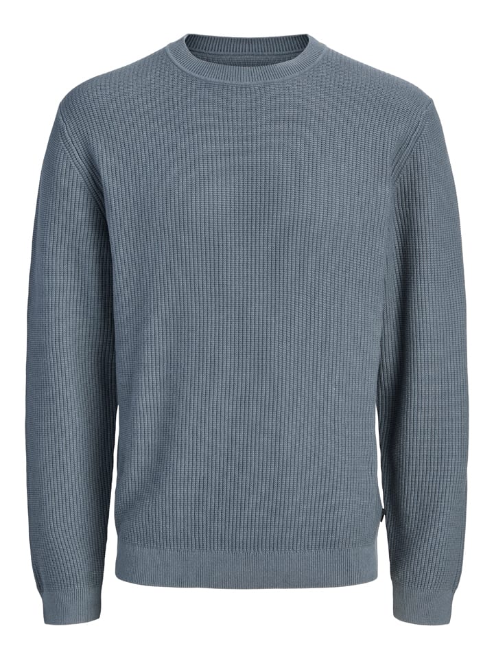 Pullover in Blau/ Grau