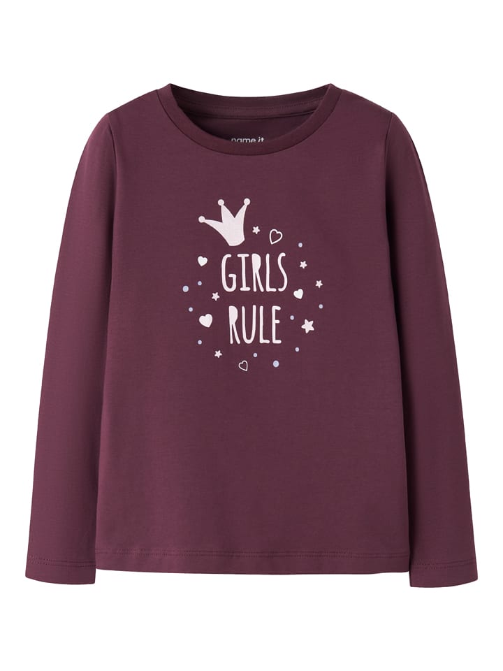 Longsleeve "Olinas" paars