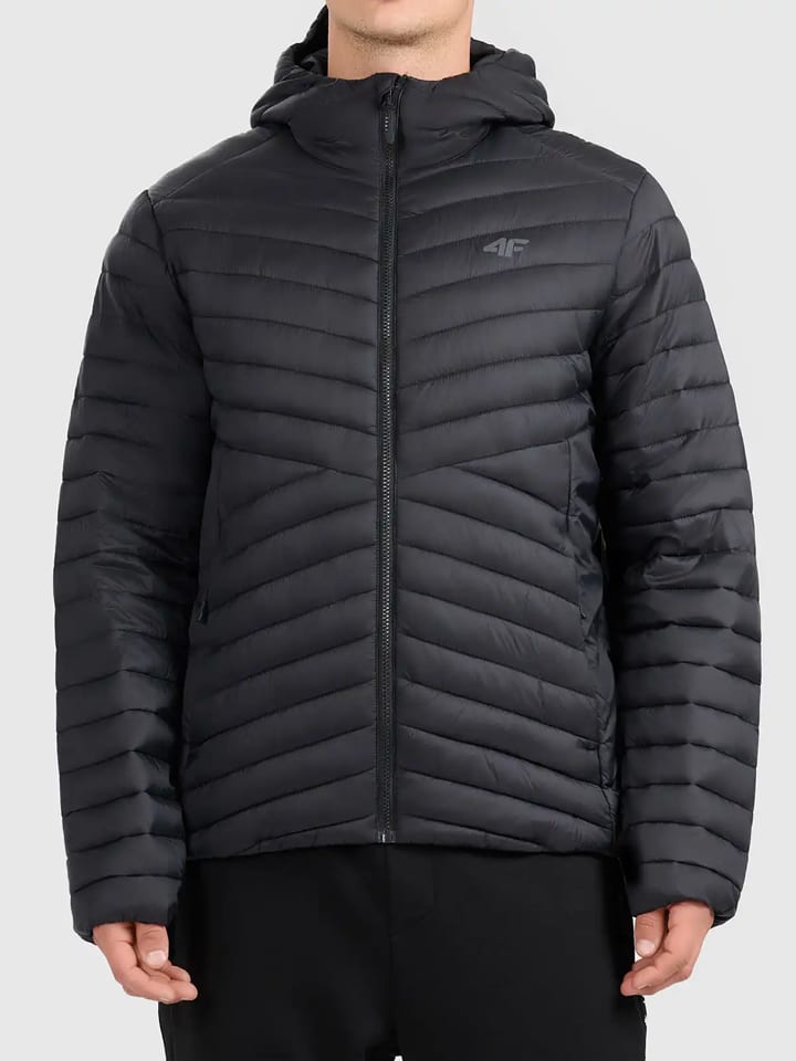 Steppjacke in Schwarz