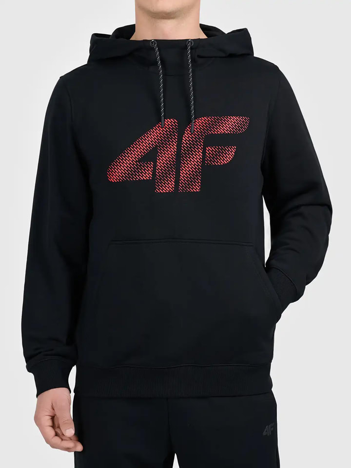 Hoodie in Schwarz