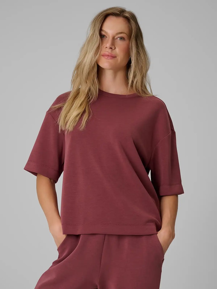 Shirt in Bordeaux