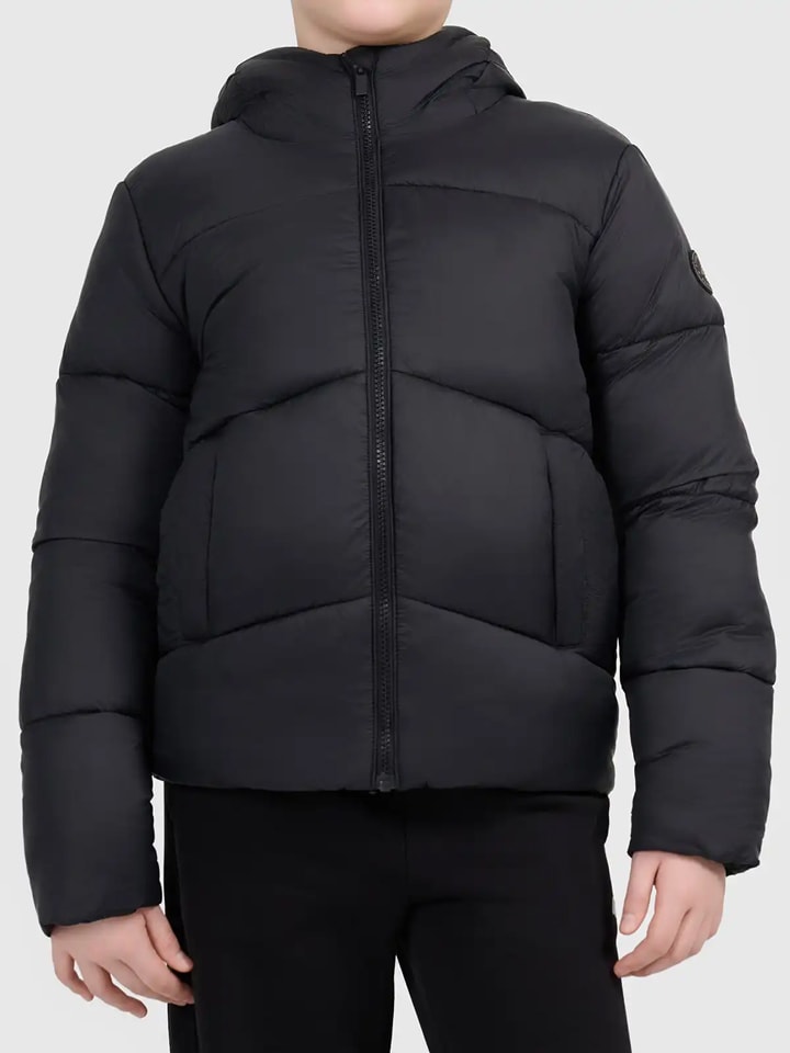 Winterjacke in Schwarz