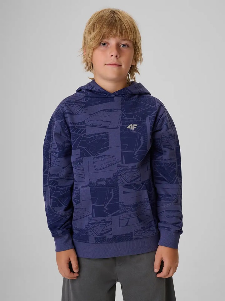 Hoodie donkerblauw