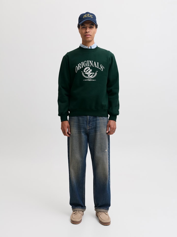 Sweatshirt in Grün