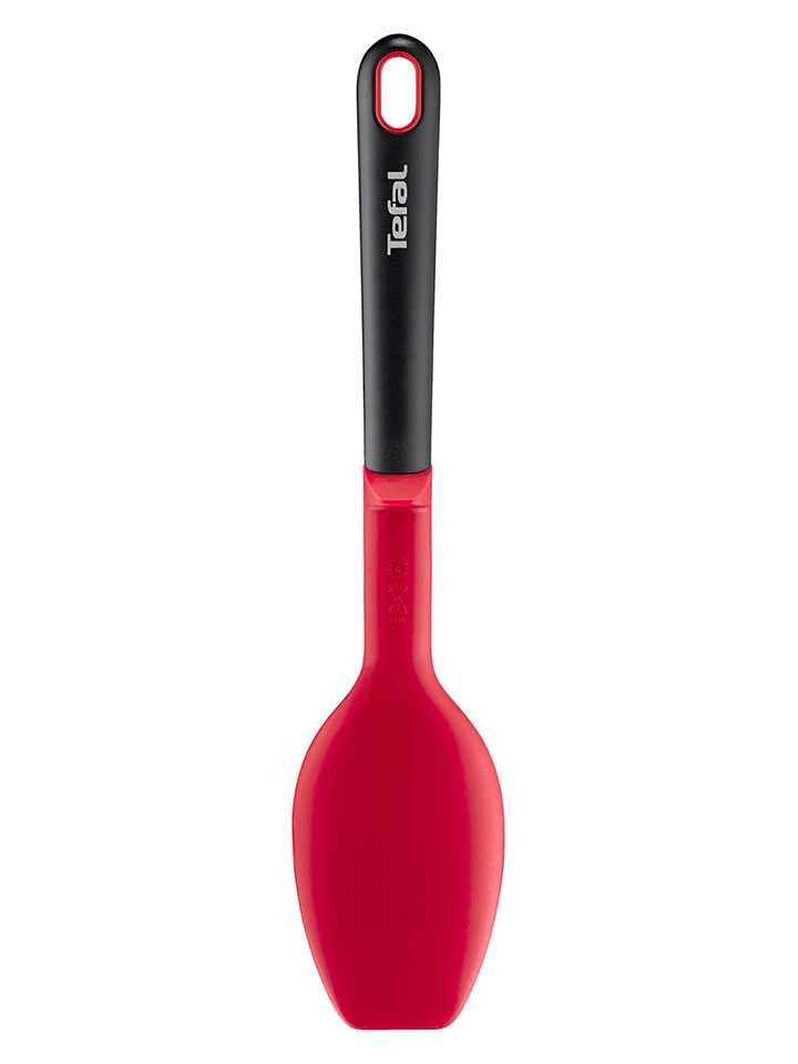 Kooklepels ''Ingenio Plus'' zwart/rood - (L)27,5 cm